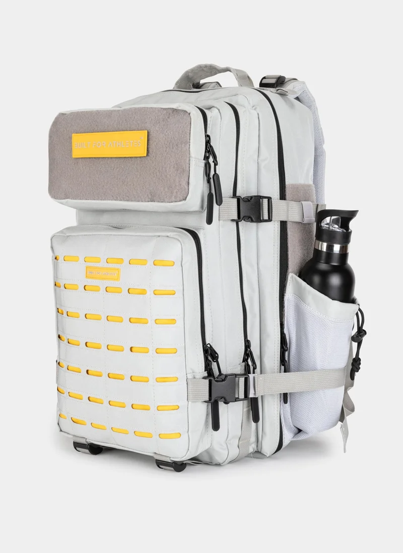 Built for Athletes  LARGE GYM BACKPACK BUILT FOR ATHLETES GREY YELLOW  | Best Price UAE
